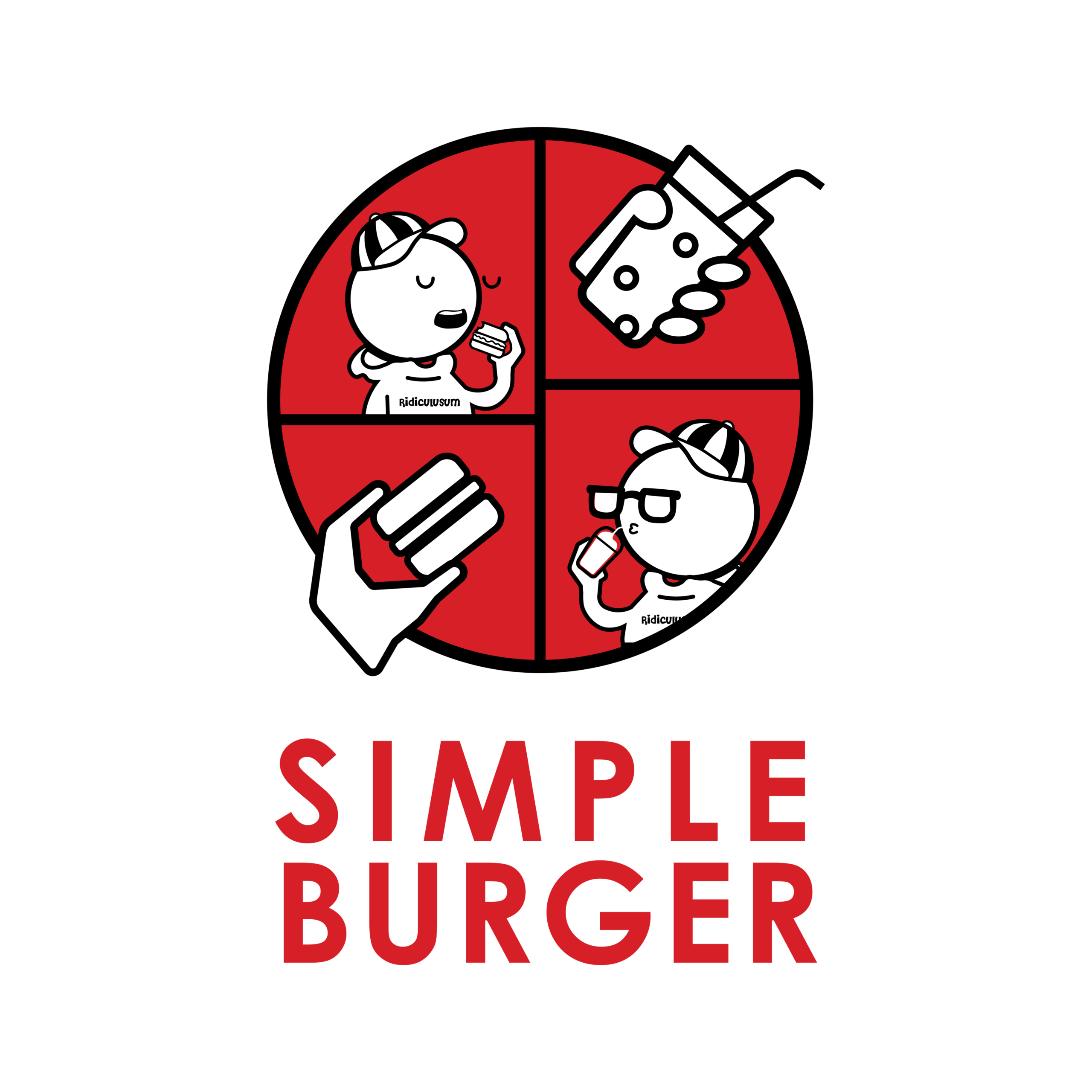 Simple burger